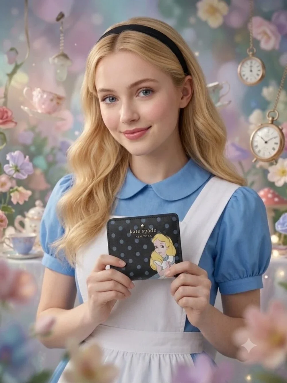 Kate Spade x Disney Alice Wallet